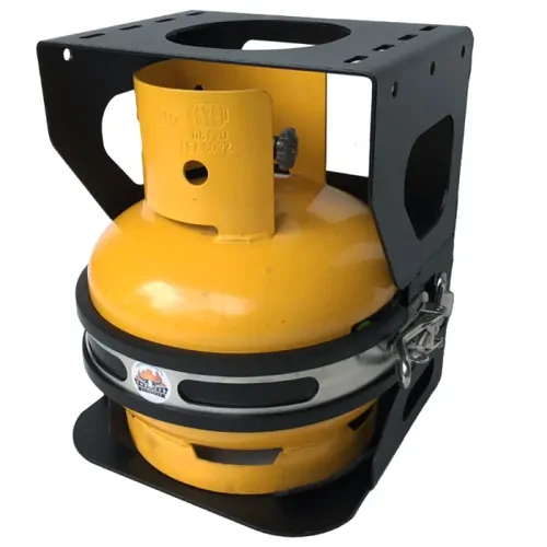 Top End Camp Gear Gas Bottle Holder Rear Or Top Mount 3kg
