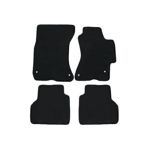 Floor Mats For Nissan X-Trail T30 Oct 2001 - Sep 2007 Black 4Pce