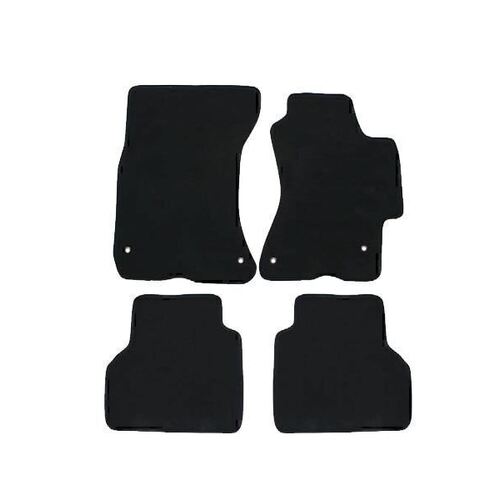 Floor Mats For Hyundai Lantra J2 & J3 08/1995-10/2000 Black 4Pce