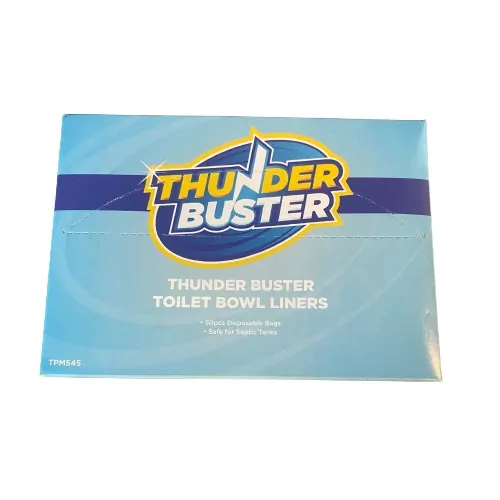 Thunder Buster Toilet Bowl Liners 50PK