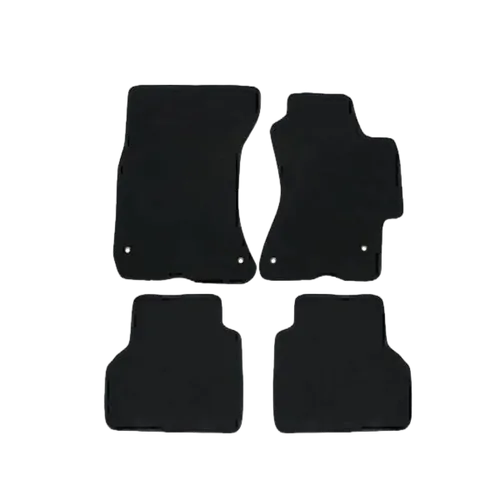 Floor Mats For Isuzu D-Max My09 Oct 2008 - May 2012 Black 4Pce