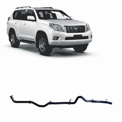 Redback Exhaust For Toyota Prado 150 Series 2015 Onwards 1GD-FTV 2.8 Litre Pipe Only