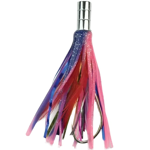 Silstar Xmas Tree Rigged 13cm Pink/Blue