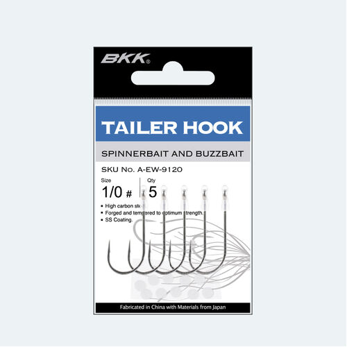 BKK Trailer Hook - 1/0 - 5 Per Pack