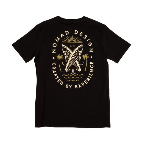 Nomad Design T-Shirt Rise Of The Madscad - Faded Black - L