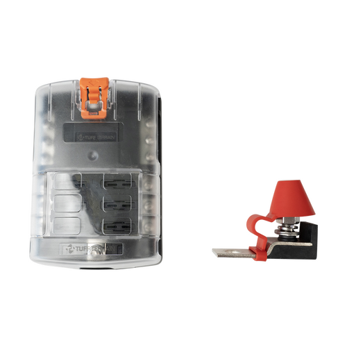 Tuff Terrain MRBF Terminal Fuse Block & 6 Circuit ST Blade Fuse Block Bundle