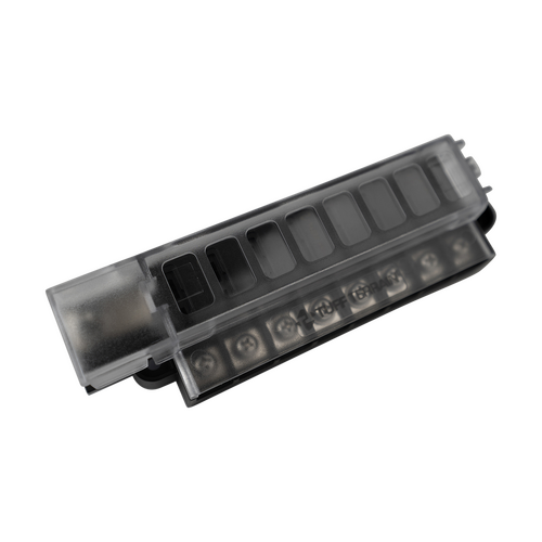 Tuff Terrain Fuse Block 8 Way Positive with Cover and Label Kit