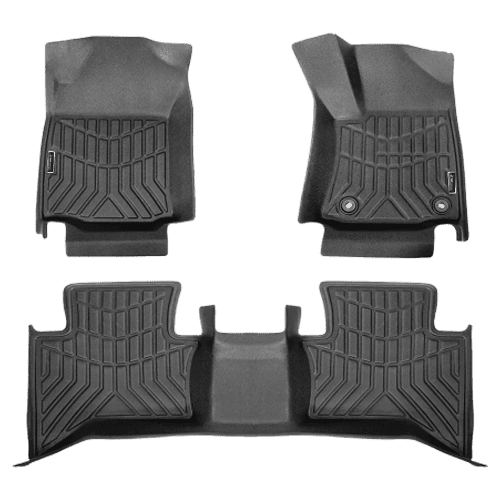 3D Floor Mats For Toyota Hilux N80 2016-Onwards Automatic Models Only