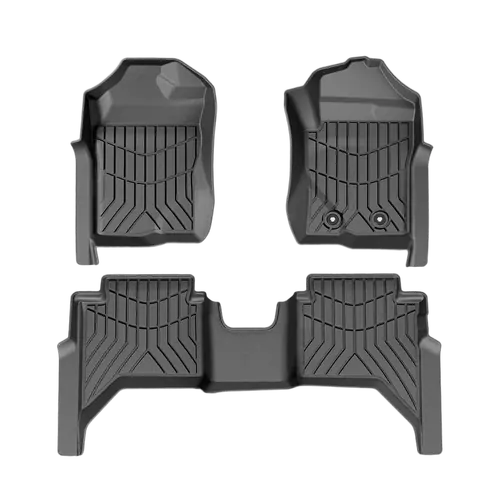 3D Floor Mats For Ford Ranger Next Gen PY 06/2022 - On (All Specs)