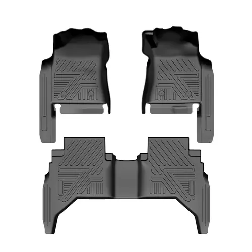 Tuff Terrain Pro 3D Floor Mats to Suit Toyota Hilux N70 Dual Cab 2005-2009