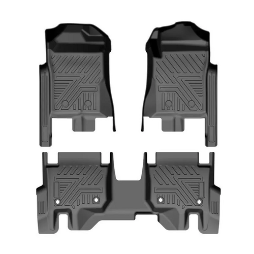 Tuff Terrain Pro 3D Floor Mats to Suit Mitsubishi Triton MV 2024 - Onwards Dual Cab