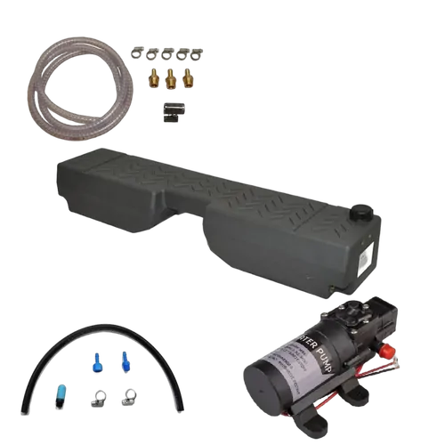 Tuff Terrain Poly Footwell Water Tank 40 Litre with Pump Kit