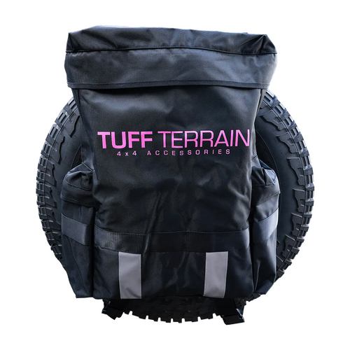 Tuff Terrain Pink Rear Wheel Bag