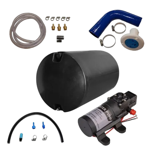 Underbody Poly Watertank 200L Round and Pump Kit