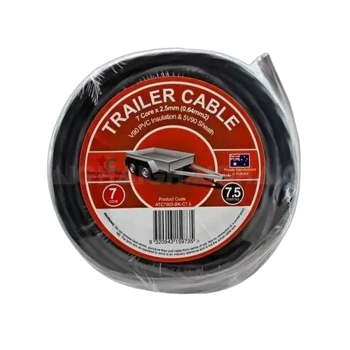 Battery Link 7 Core Trailer Cable 7.5m Roll 2.5mm