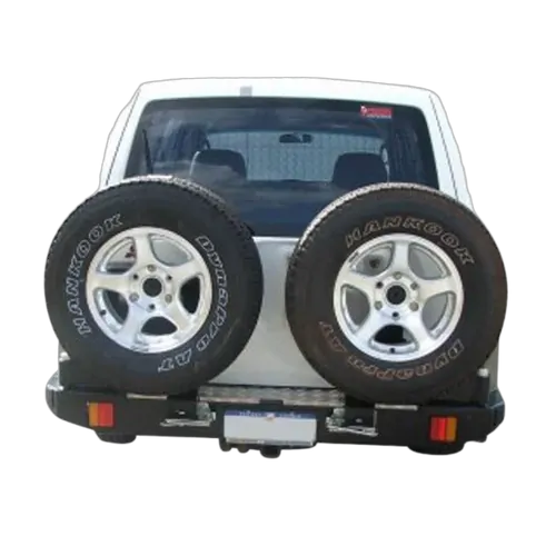 Twin Rear Spare Wheel Carrier to Suit Mitsubishi Pajero GLX/GLS NM & NP 05/2000-11/2006
