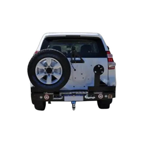 Twin Rear Spare Wheel Carrier to Suit Toyota Prado 150 11/2009-Onwards