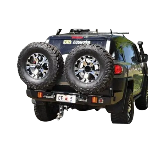 Twin Rear Spare Wheel Carrier to Suit Toyota FJ Cruiser