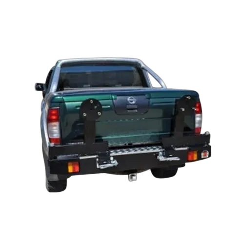 Twin Rear Spare Wheel Carrier to Suit Nissan D22 4WD 2009-Onwards (longer well body)