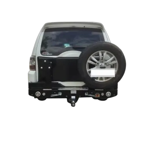 Twin Rear Spare Wheel Carrier to Suit Mitsubishi Pajero NS-Onwards 11/2006-Onwards with Sensors