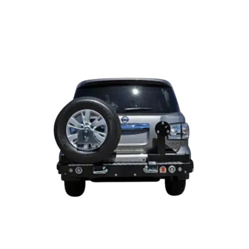 Twin Rear Spare Wheel Carrier to Suit Nissan Patrol Y62 Wagon