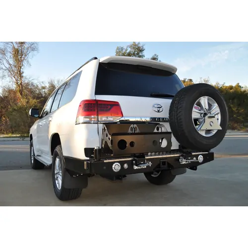 Outback Accessories Rear Bar (Wheel Carriers/Jerry Can Holders) to suit Toyota Landcruiser 200 Series 2007-2015