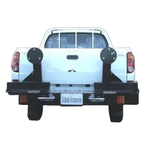Twin Rear Spare Wheel Carrier to Suit Mitsubishi Triton ML 4WD 07/2006-07/2009