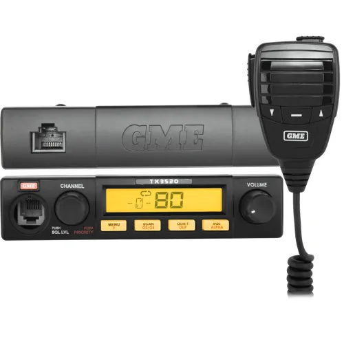 5 Watt Remote Head Uhf Cb Radio With Scansuite