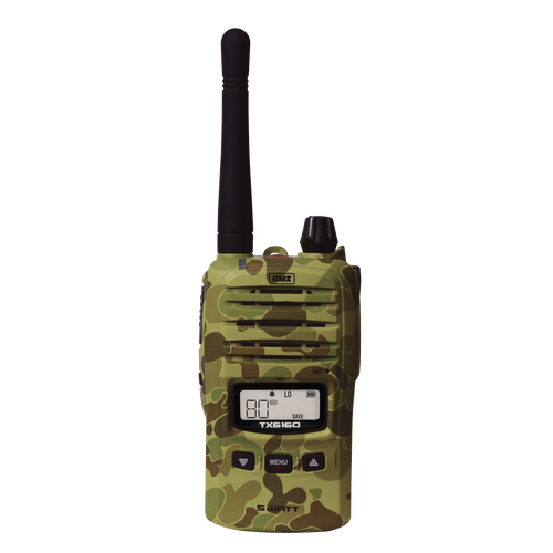 5/1 Watt Ip67 Uhf Cb Handheld Radio - Camo