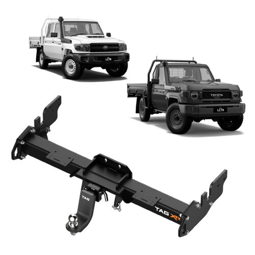 TAG 4x4 Recovery Towbar to suit Toyota Landcruiser Single Dual