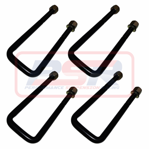 Performance Suspension Racing U-Bolt Square Top M14 x 62 x 180 - Set of Four