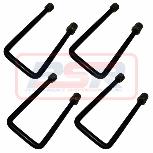 Performance Suspension Racing U-Bolt Square Top M14 x 72 x 195 - Set of Four
