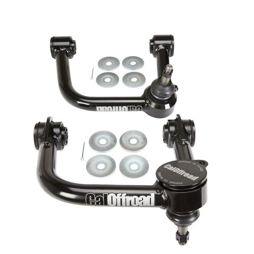 CalOffroad Upper Control Arm Kit, to suit Toyota Hilux N70 05-15, Hilux N80 2015 On and Fortuner 2015 On with 1 Degree Caster suited for larger tyres