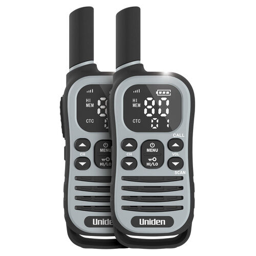 Uniden UH615-2 Max 1.5 Watt UHF Radio (Twin Pack)