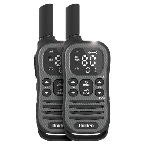 Uniden UH620-2 Max 2 Watt UHF Radio (Twin Pack)