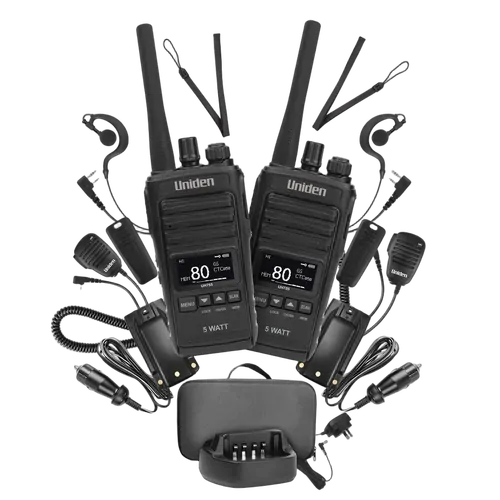 Uniden 5W Uhf H-Held Twin Pack
