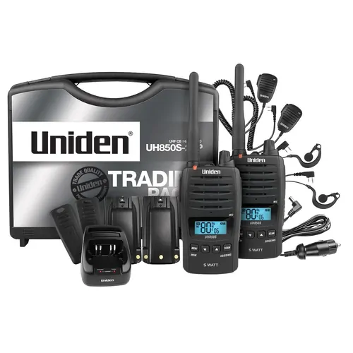 Uniden 5W Uhf H-Held Tradiespk