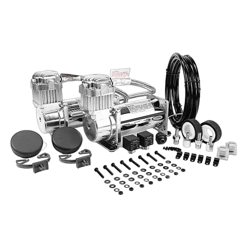 Viair Dual 380C kit, chrome, 40 amp