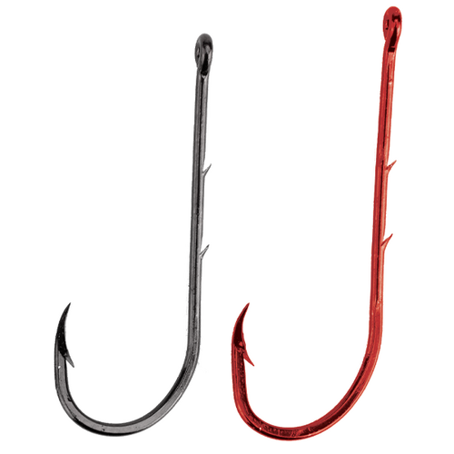VMC Long Shank Red 1/0 V Pack