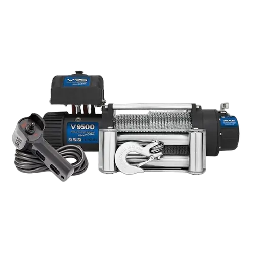 VRS 9000LB Steel Rope Winch