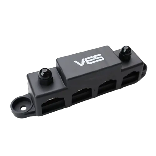 4 Way Distribution Block Negative 8mm