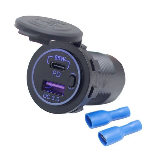 VES Quick Charge Socket - USB - 65W