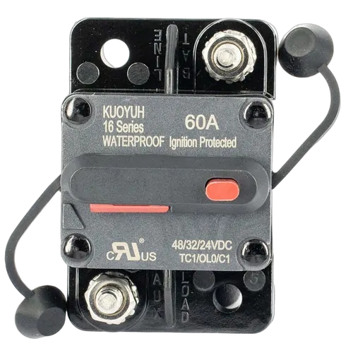 Heavy Duty 100amp VES Circuit Breaker with Manual Reset