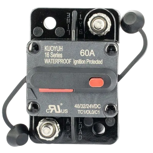 Heavy Duty 120amp VES Circuit Breaker with Manual Reset