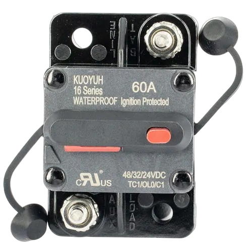 Heavy Duty 30amp VES Circuit Breaker with Manual Reset