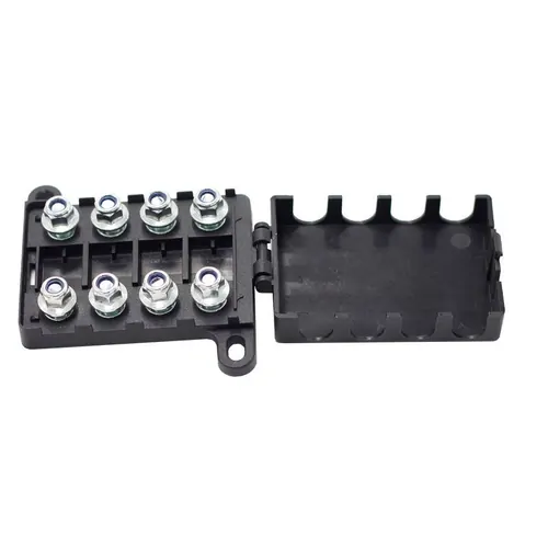 VES 4 Way Midi Fuse M5 Studs 300Amp Combined Rated