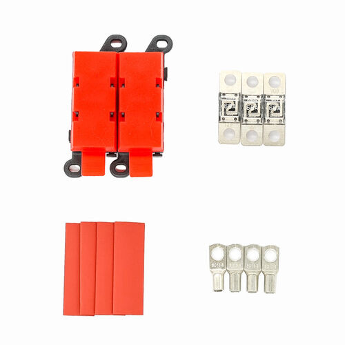 VES Midi Fuse Kit R/T 80 AMP 2 Holder 3 Fuses 4 Terminals 4 Heatshrink