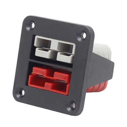 VES Flush Mount Dual Anderson 50amp Grey and Red Kit