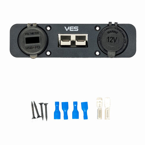 VES VES Anderson Panel with Cigarette Lighter and USB C + USB QC