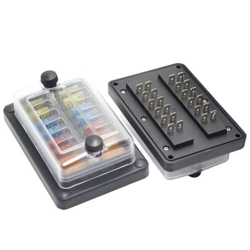 VES Fuse Panel 12 Input 12 Output - 30amp per circuit